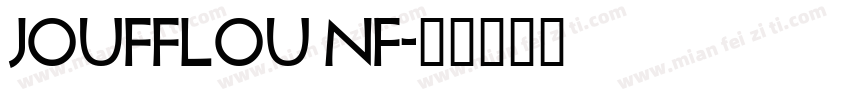 Joufflou NF字体转换